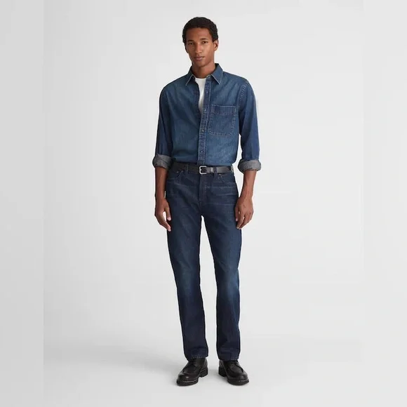 NWT Madewell The 1991 Straight-Leg Jean in Beatty Wash